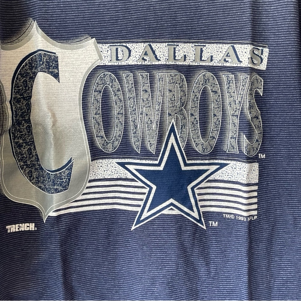 DALLAS COWBOY 1993 vintage t-shirt size large - Picture 6 of 9